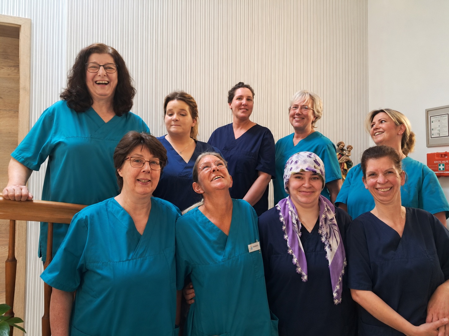 Das Team der Wohngemeinschaften Dumicketal